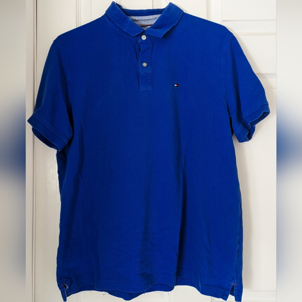 Tommy Hilfiger XL royal blue polo